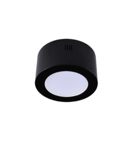 STELO – Sıva Üstü LED Downlight-Alüminyum sıvama gövde akrilik PMMA malzemeden imal, opal prizmatik lens içten ve yüzey difüzörlü.