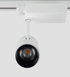 OPTIVION – LED Ray Spot- Zoom + Dimm + CCT/Kelvin ayarlanabilir özellikli Trifaze LED Spot armatürün zarif ve kompakt tasarımı obje odaklı aydınlatma